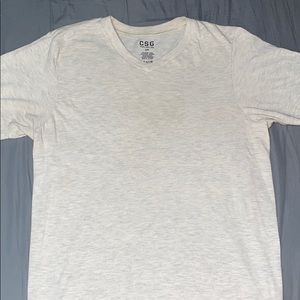 CSG Creme V-neck